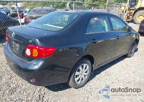 2009 Toyota Corolla Le z USA, uszkodzony, nr VIN 2T1BU40E09C044972